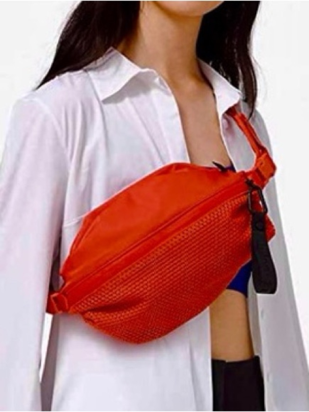Lululemon All Hours Belt Bag in Carnation Red